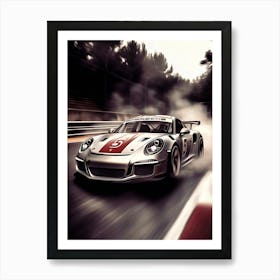 Porsche 911 Gt3 Rs Affiche