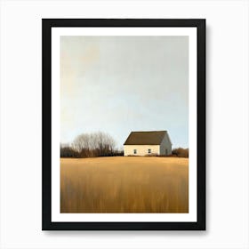 Abstract Landscape Painting, Autumn Modern Wall Art Print, Farmhouse Horizon Landscape Print, Minimal Wall Art Affiche