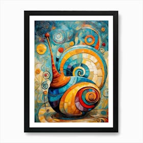 Snail Painting 1 Poster