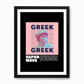 Greek Statue Art Print