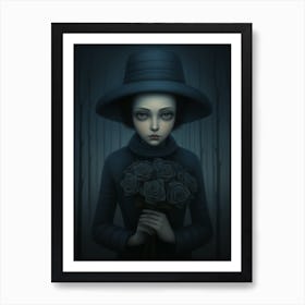 Surreal Girl 6 Art Print