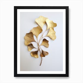 Ginkgo Leaf Wall Art 5 Art Print