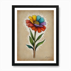 Gerbera Daisy Art Print