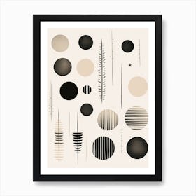 Abstract Circles 22 Art Print