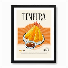 Tempura Art Print