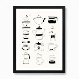 Coffee Lover Poster Art Print