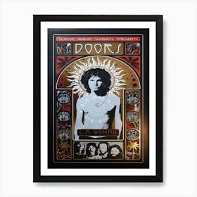 Jim Morrison Collage Poster Art Print