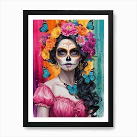 Day Of The Dead Girl Art Print