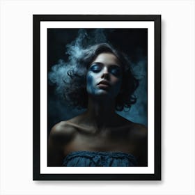 Smoke Stock Videos & Royalty-Free Footage Art Print