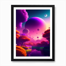 Blissful Essence Art Print