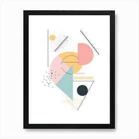 Abstract Geometric Pattern 23 Art Print