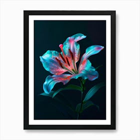 Lily Flower 1 Art Print