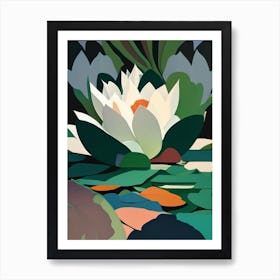 Giant Lotus Fauvism Matisse 1 Art Print