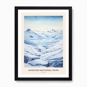 Vanoise National Park France 4 Poster Art Print