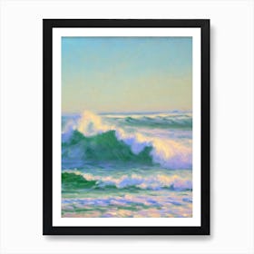 Huntington Beach California Monet Style Art Print