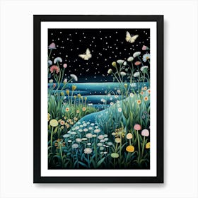 Lunar Lullaby Art Print