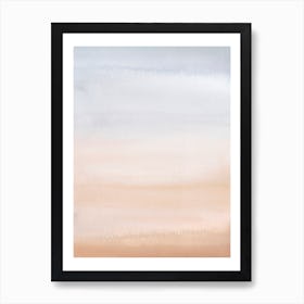 Abstract Pastel Print Art Print