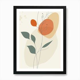 Abstract Flower 15 Art Print