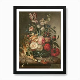 Flowers In A Vase 1 Art Print