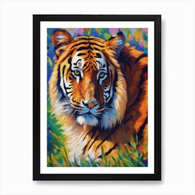 Animal Fauvist 1 (3) Art Print