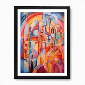 Abstract Painting 21 Art Print