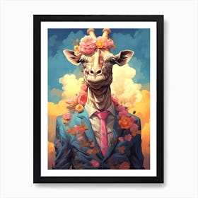 Giraffe Art Print