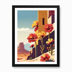 Arizona Desert Art Print