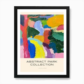 Abstract Park Collection Poster Kings Park Perth Australia 4 Art Print