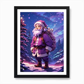 Santa Claus Art Print