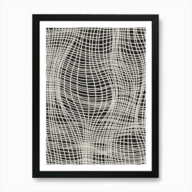 Abstract Lines No 1083 Art Print