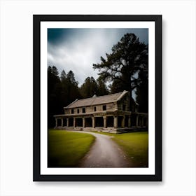 Sandstone House Art Print