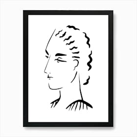 Portrait Of A Woman 44 Art Print