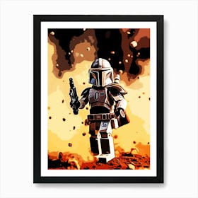 Star Wars - Boba Fett movie Art Print