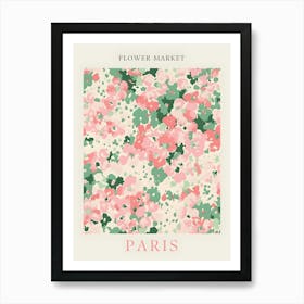 Flower Market Paris 3 Art Print