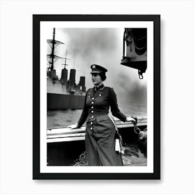 British Royal Navy Art Print