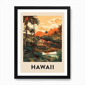 Vintage Travel Poster Hawaii 7 Art Print