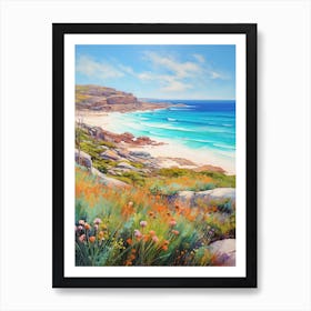 A Painting Of Cape Le Grand National Park, Western Australia 2 Art Print