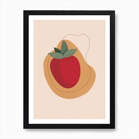 Strawberry Art Print