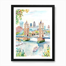 London Bridge 6 Art Print