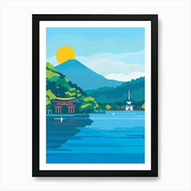 Nikko Japan 1 Colourful Illustration Art Print