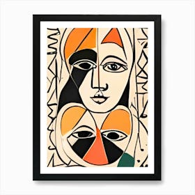 Portrait Of A Woman 11 Art Print