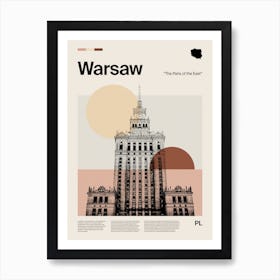 Warsaw Art Print