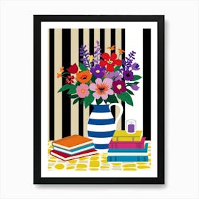 Flowers In A Vase 38 Art Print