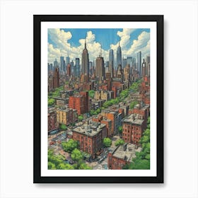 New York City 7 Art Print