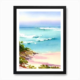 Playa De Las Teresitas 2, Tenerife, Spain Watercolour Art Print