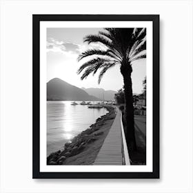 Fethiye, Turkey, Photography In Black And White 3 Art Print