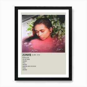 Zephyr By Niki 2018 Poster Art Print