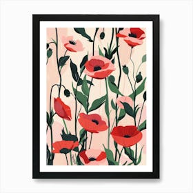 Poppies 68 Art Print