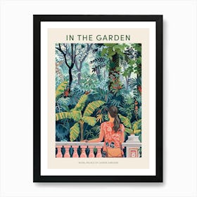 In The Garden Poster Royal Palace Of Laeken Gardens Belgium 3 Art Print