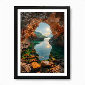 Cave In Croatia 3 Art Print